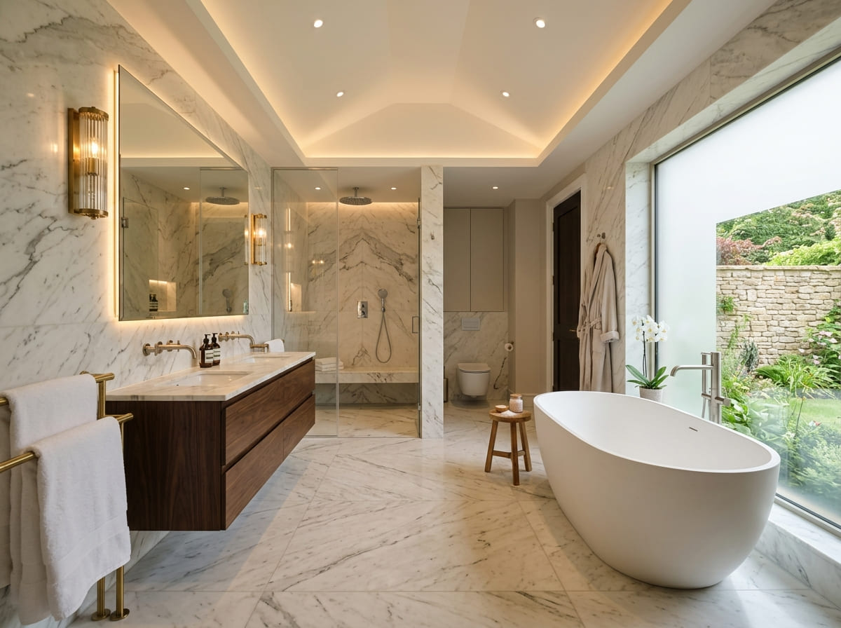 Custom Bathroom Renovation in Martindale