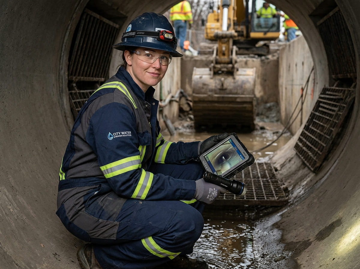 Sewer Line Inspection & Replacement in Martindale